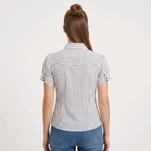 Classic Striped Button-Up shirt