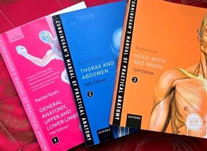 Cunningham's Manual of Practical Anatomy Vol 1,2,3