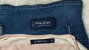 Allen Solly Top + Denim Jeans Combo