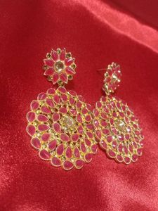 Pink Earrings