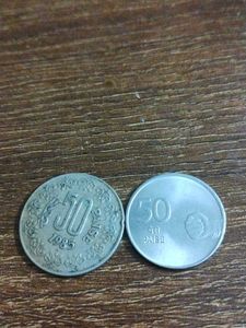 50 Paise Coins For 2