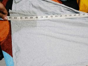 Grey Cutout V-Neck Maxi Dress
