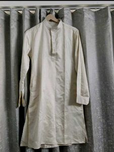 Cream Kurta - Traditional Style