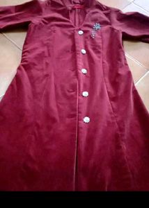 Elegant Velvet Gown for Girls