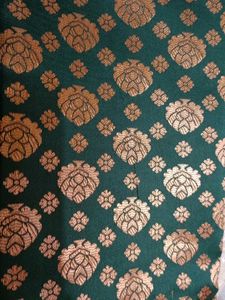 Beautiful Green Brocade Saree