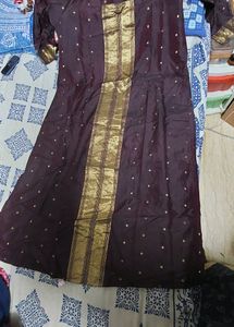 Pure Silk Women Kurta