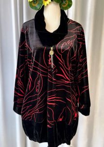 Korean Velvet Top