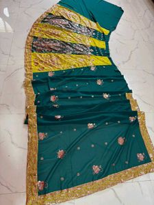 lehnga type saree