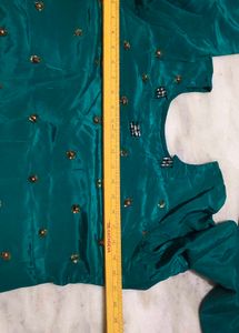 heavy beads work Punjabi suit