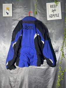 Men's Blue &amp; Black Racing Jacket