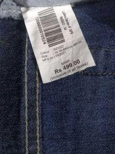 Classic Blue Denim Capri Jeans (women)