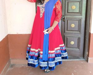 Anarkali Suit Without Legging