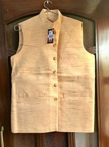 Men's Khadi Nehru Jacket