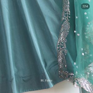 Beautiful Sea Green Lehenga Choli Set