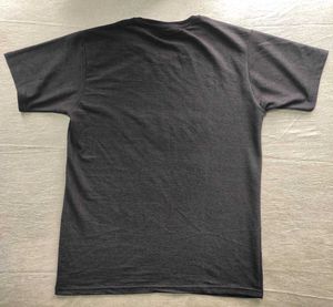 Charcoal Black T-Shirt with "POSITIVE" Print