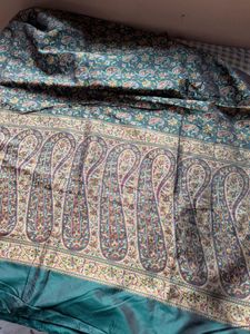 Pure Silk Banarasi Katan Saree &amp; unstitched blouse