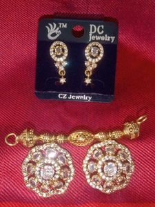 Elegant CZ Jewelry Set