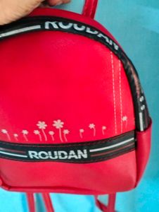Fancy Red Colour Bag