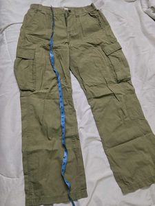 y2k Olive Green Cargo Pants