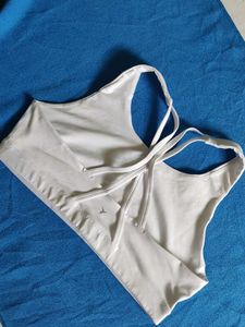 Old navy Comfortable White Sports Bra