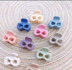 Cute Pastel Butterfly & Bow Hair Claw Clips Set 6