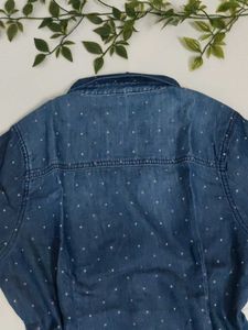 Blue Denim Tunic Top💙🌼✨