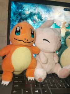 4 pokemon keychain set