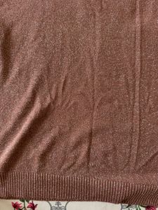 Sparkly Rose Gold Sweater