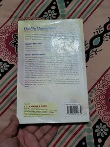 quality management best book for sale
