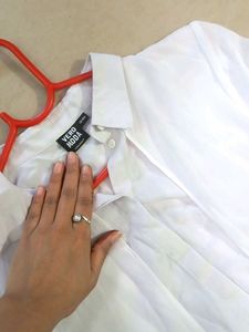 (Vero Moda )White shirt dress