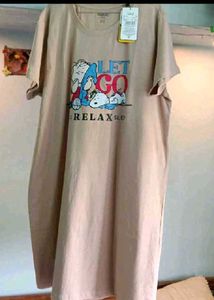 Peanuts "Let Go Relax Sleep" Nightshirt