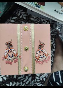 3 set Exquisite Red Stone Earring