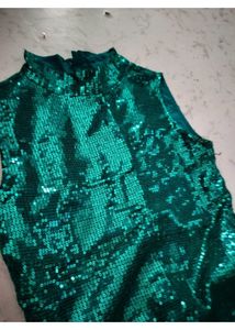 Stunning Teal Sequin Dress