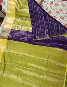 Elegant Purple Kanchipuram Silk Saree