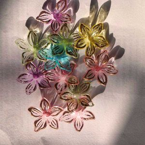 Multi acrylic Flowers