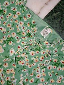 Floral Print Mini Dress