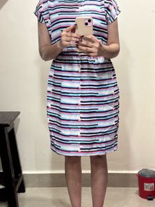 Striped Casual Dress