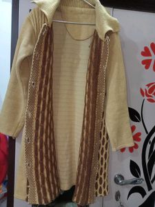 Elegant Knit Button-Down Cardigan