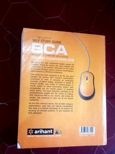 Arihant BCA Entrance Exam Guide 2016