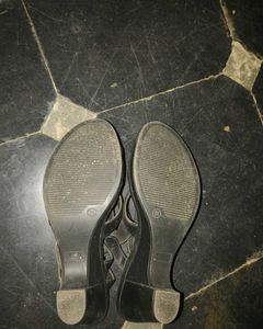 Black Strappy Sandals