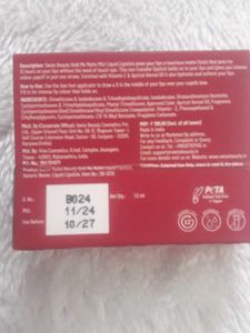 Swiss Beauty Hold Me Matte Liquid Lipstick | 12 Ho