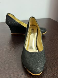 Black Wedges For Party Wear
