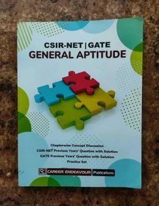 CSIR-NET | GATE General Aptitude Book