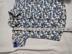 kid's Paisley Print Shirt &amp; Shorts Set