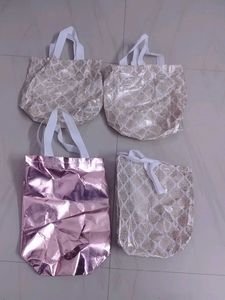 Set of 4 Designer Gift Bags,