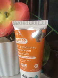 The Derma Co. SPF 50 Hyaluronic Sunscreen Aqua Gel