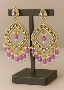 Gorgeous Gemstone Drop Earrings