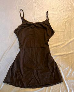 Brown Sugar Ruffle Dress🫖