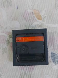 Vintage Black Desk Clock - Not Working