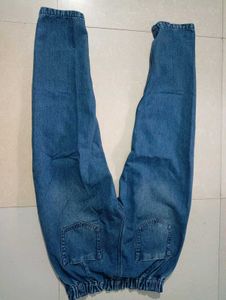 Stylish Ripped Blue Denim Jeans